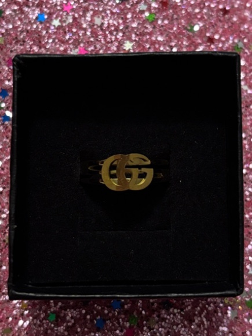 GG Gold Logo Ring